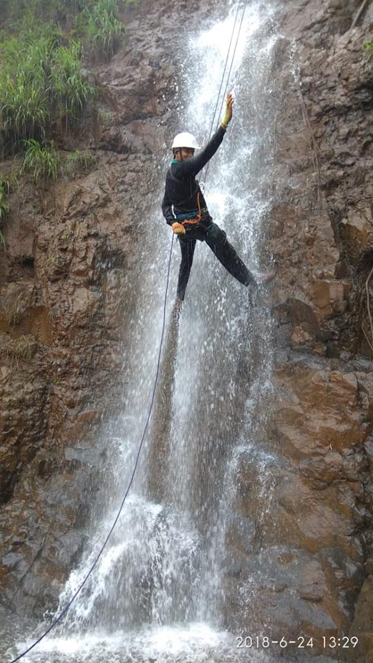 Waterfall Rappelling