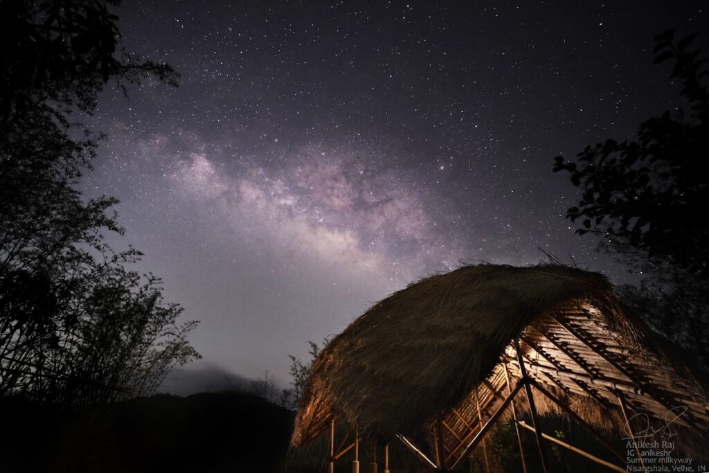 See milkyway near Pune