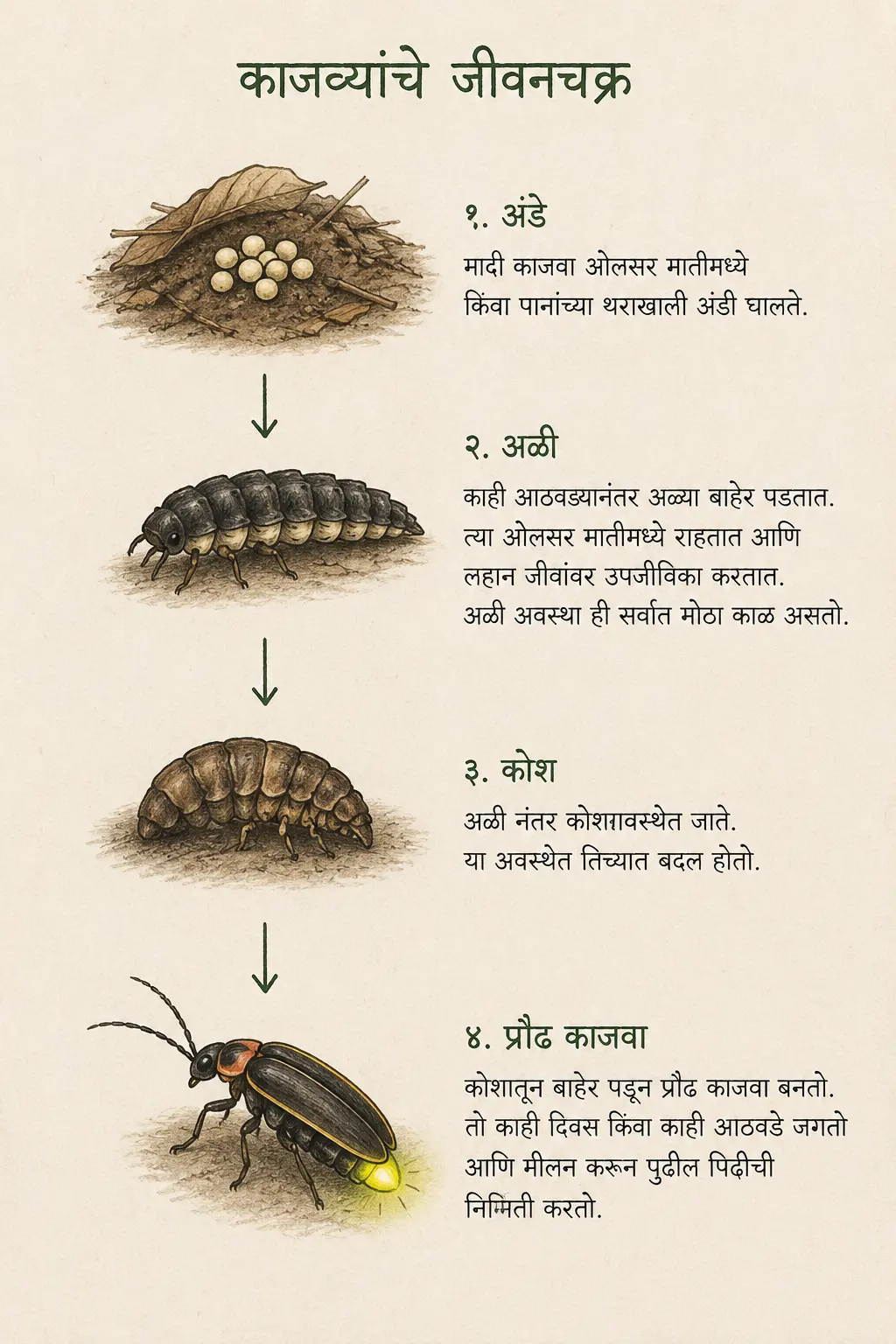 Firefly life cycle