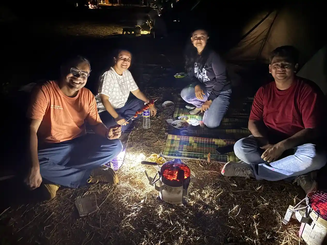 Overnight camping near Pune